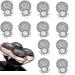 Shaver Replacement Heads for Skull Shaver Pitbull Gold Pro Shaver Fits Pitbull Platinum Pro Shaver Replacement Blade (12PCS)