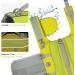 Vivaglory Dog Rescue Vest with Removable Front-Wheel Drive | Reflective Caps & Extra Upholstery for Swimming & Boating | Yellow-Gray M (53-63cm Chest) - Buy Online on GoSupps.com