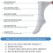 +MD Women's 8 Pairs Non-Binding Cotton Crew Diabetic/Dress Socks | Seamless Toe, Cushion Sole | White 9-11 - Buy Online on GoSupps.com
