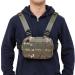 Men's Outdoor Water Resistant Chest Bag with Phone Holder - Tactical EDC Utility Pack for Running, Cycling, Hiking - Camo - Buy Online on GoSupps.com