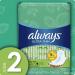 Always Ultra Thin Size 2 Super Pads With Wings Unscented 16 Count - Best Protection for Heavy Flow - Buy Online on GoSupps.com