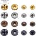 100 Set 12.5mm Snap Fasteners Leather Buttons Kit with Fixing Tools - Press Studs Set - Buy Online on GoSupps.com