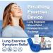 Lung Exerciser - Acapella Flutter Valve Device for Mucus Clearance & Lung Expansion | Breathing Trainer for Recovery - Dark Blue-e - Buy Online on GoSupps.com