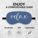 Blue Relax Silk Eye Mask | Adjustable Sleep Mask for Women & Men | Perfect for Travel & Naps - Buy Online on GoSupps.com