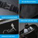 Buy AUNIQ Drinking Belt for Running - Hydration Tape with 2 x 300ml Water Bottles - Reflective Pockets for Marathon Jogging Cycling & Travel (Black) - Buy Online on GoSupps.com