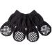 AKOPAWON Anti-Slip Socks for Dogs & Cats - 4-Piece Paw Protection Rubber Reinforcement Sizes S-5XL for Pets 1-36kg+ - W-Black 3XL - Buy Online on GoSupps.com