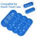 CURMIO Reusable Gel Ice Pack for Diabetic Cooler Bag - Set of 4, Insulin Travel Case Blue - Buy Online on GoSupps.com