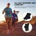 4 Pairs Plantar Fasciitis Socks Neuropathy Socks Ankle Compression Socks for Women Men Medical Ankle Support Brace Wide Calf Compression Socks for Flying Running S (2-4.5) 4 Pairs Black - Buy Online on GoSupps.com