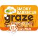 Graze Smoky Barbecue Crunch - Vegan High Fibre Savoury Snacks (9 x 28g) - Buy Online on GoSupps.com