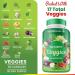 Superfood MD Veggies Supplement - 90 Veggie Capsules for Energy Beta Carotene Vitamins & Minerals - Made in the USA - Buy Online on GoSupps.com
