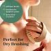 Buy Bare Botanics Palm Size Dry Brush - Exfoliating Body Scrubber for Men & Women | Easy to Use with Elastic Strap | Ideal for Shower & Dry Brushing | Medium Firmness - Buy Online on GoSupps.com