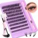 ALICE D13 Lash Clusters Kit: DIY Eyelash Extension Fluffy Cluster Lashes, D Curl, 8-16MM, Strong Hold Natural Look - Buy Online on GoSupps.com