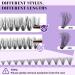 Lash Clusters Individual Lashes 260 PCS - 30D 40D 12mm Wispy 3D Effects - Fluffy Eyelash Extensions for DIY at Home - 280PCS 3D Fluffy 30D 12mm - Buy Online on GoSupps.com