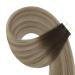 Youngsee Tape In Extensions - Real Hair Balayage Invisible Tape Extensions | 55cm 50g Remy | #3/8/25 & #3/8/22 - Buy Online on GoSupps.com