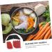Yardwe 2pcs Pot and Pan Cleaning Set - Anti-Scald Scraper Tools with Silicone Handle Protectors - Buy Online on GoSupps.com