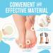 JJ CARE Callus Cushions (Pack of 50) - Round Callus Pads for Bottom of Foot - Soft Felt Foot Pads for Women - Pain Relief & Foot Care - Buy Online on GoSupps.com