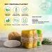 SABUN CO. Donkey Milk Soap with Honey and Loofah - Nourishing Handmade Soap for Face and Body [4.4 oz] - Buy Online on GoSupps.com