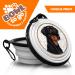22. Doberman Portable Folding Pet Bowl - Convenient Drinking & Food Bowl with Carabiner for Travel - Buy Online on GoSupps.com