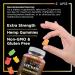 Eclipse Hemp Hemp Gummies - 36 000 MG (60 Count) - 600 MG Per Gummy Bear with Hemp Oil - Made in USA - Buy Online on GoSupps.com