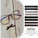 Lalafina 4 Pairs Glasses Cushions | Ear Bruise Protection & Hinge Covers | Sunglasses & Glasses Accessories - Buy Online on GoSupps.com