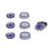 Shaver Heads Replacement Blades for Philips HQ4+ HQ55 HQ40 HQ851 HQ912 HQ46 Razor Electronic Foil & Cutter (Pack of 3)