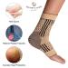 Farmer's Craft Ankle Brace Support Sleeve & Moisturizing Cracked Heel Treatment - Adjustable Neoprene Stabilizer Socks (Medium) - Eliminate Pain & Enhance Comfort - Buy Online on GoSupps.com