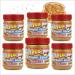 PEO's 6 x 340g Creamy Peanut Butter | Natural Peanut Butter from Roasted Peanut Kernels | Delicious Peanut Paste with Full Taste
