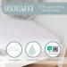 Mimadu Stroller Mattress Cover - 100% Oeko-Tex Cotton Fits 70x37 70x35 75x35 cm - Soft Safe & Durable Bedding for International Shipping - Buy Online on GoSupps.com
