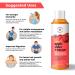 Organic Apple Cider Vinegar - Raw Unfiltered Unpasteurized - 500ml (16.9 Fl Oz) - Wellbeing Nutrition - Buy Online on GoSupps.com