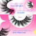 JIMIRE Cat Eye False Eyelashes Fluffy Fake Lashes Natural Look Like Eyelash Extensions Wispy Fox Eye Eyelashes 16MM Russian Strip False Lashes 7 Pairs Pack - Buy Online on GoSupps.com
