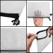 Belle Vous 12-Pack Transparent Mesh Document Bags - Waterproof Zipper Bags for Travel Cosmetics & Storage - Multi-Purpose Organizer - Buy Online on GoSupps.com