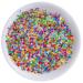 Art Craft Glitter, Star Shape Glitter Confetti for Christmas New Year Cards, Handcrafts, DIY Home Decoration, Party Festival, Nail Art- 0.35oz (10g) (Multicolor)