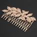Obahdirry Fashion Punk Women Girls Hair Comb Hair Clip Jewelry Cuddly Gold - Buy Online on GoSupps.com