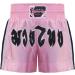 Farabi Pink Ladies Muay Thai MMA Training Shorts - Medium - Buy Online on GoSupps.com