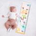 MHJY Kids Growth Chart - Wooden Ruler Height Measure Wall Chart 7.9'' x 79'' Canvas Hanging Decor for Baby Girls Boys - Nursery & Toddler Bedroom Decoration with Happy Elephant Design - Buy Online on GoSupps.com
