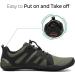 SAGUARO Men's Women's Barefoot Trail Running Shoes - Breathable Non-Slip Fitness Shoes in Army Green - Size 42 EU - Buy Online on GoSupps.com