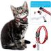 18 Piece Reflective Cat Collars with Bell and Safety Buckles | Durable Nylon Adjustable Collars with 6 Weatherproof ID Tags for Kittens and Puppies - Buy Online on GoSupps.com