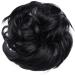 SEGO Hair Extensions - Large 80g Messy Wavy Bun & Updo Hairpiece in 1# Black | International Shipping Available - Buy Online on GoSupps.com