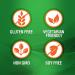 Garlique Garlic Extract Supplement - Healthy Immune Support Formula, Odorless & Vegan Friendly - 60 Caplets - Buy Online on GoSupps.com