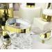 7200Pcs Self-Adhesive Gold Mirror Mosaic Tiles - Craft DIY Square Glass Tiles - 15 Sheets - Buy Online on GoSupps.com