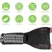 Extra Wide Non-Slip Cast Socks for Swollen Feet - 4 Pairs Black with Grips | Diabetic Edema & Hospital Socks for 30'' Stretch | Bariatric Oversized Socks - Buy Online on GoSupps.com