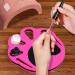 Setmoi Nail Polish Holder Nail Polish Holder Stand Nail Polish Organizer Nail Polish Organizer Holder Applicable to Manicure Hand Stand Rest Work Station - Buy Online on GoSupps.com
