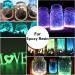 12 Colors Glow in The Dark Pigment Mica Powder + 4 Flash Sequins - Non-Toxic Luminous Powder for DIY Crafts, Slime, Nails, Halloween Art - 20g/0.7oz - Buy Online on GoSupps.com
