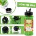 Aslanka Holographic Green Chunky Glitter Sequins Perfect for Body Art Festival Decor Crafts & DIY Projects - Buy Online on GoSupps.com