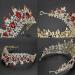 NODG Red Crystal Crown for Women - Princess Queen Vintage Tiara for Birthday, Wedding, Prom - Bridal Hair Accessory for Girls and Adults - Buy Online on GoSupps.com