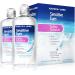Contact Lens Solution by Bausch & Lomb, Sensitive Eyes Solution for Soft Contact & Gas Permeable Lenses, Saline Solution with Potassium, 12 Fl Oz (Pack of 2)