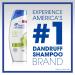 Head and Shoulders Green Apple Anti-Dandruff Shampoo - 13.5 fl oz - Buy Online on GoSupps.com