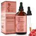 Rosehip Oil 100% Cold Pressed Pure Certified Organic Oil 100ml Best Known Facial Oil with Vitamin E Vitamin C B-carotene and a Form of Vitamin A