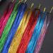 Mlysnd Hair Extensions & Tinsel - 12 Colors Heat Resistant Hair Lametta for Cosplay & Festival - Colorful Glitter Strands & Tools Included - Buy Online on GoSupps.com
