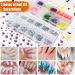 JOYJULY Nail Art Kit: Brushes, Dotting Tools, Rhinestones, Stickers, Holographic Glitters - Black Free - Buy Online on GoSupps.com